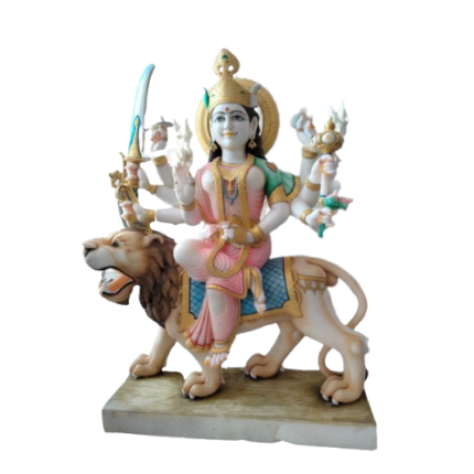 Durga Maa Marble Murti