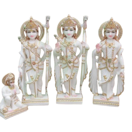 Ram Darbar Marble Murti